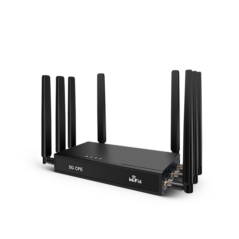 LINBLE 1800M WiFi6 5G CPE Wireless Router with Dual Line Backup Integrated IPV6 3G/4G/5G 2.4G WPA Home Firewall 1000mbps